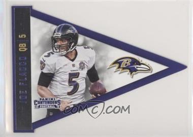 2015 Panini Contenders - Pennants #P39 - Joe Flacco