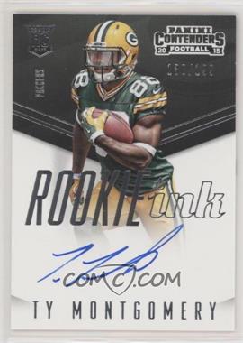 2015 Panini Contenders - Rookie Ink RPS #INK-TY - Ty Montgomery /199 [Poor to Fair]