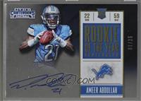 Ameer Abdullah [Noted] #/25