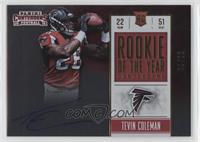 Tevin Coleman #/25