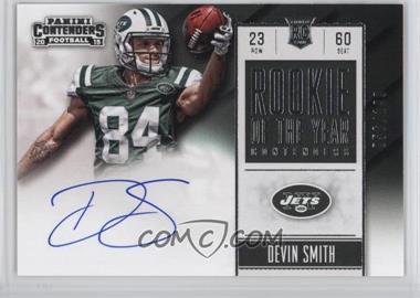 2015 Panini Contenders - Rookie of the Year Contenders Autographs RPS #ROY-DS - Devin Smith /199