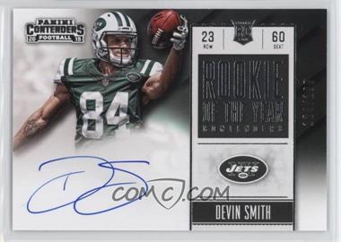 2015 Panini Contenders - Rookie of the Year Contenders Autographs RPS #ROY-DS - Devin Smith /199
