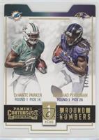 DeVante Parker, Breshad Perriman #/99