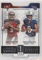 Jameis Winston, Marcus Mariota [EX to NM]