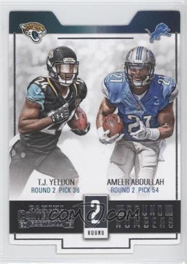 2015 Panini Contenders - Round Numbers #RN6 - Ameer Abdullah, T.J. Yeldon