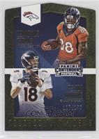 Demaryius Thomas, Peyton Manning #/199