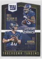 Odell Beckham Jr., Eli Manning #/99