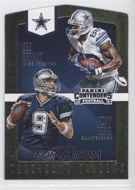 2015 Panini Contenders - Touchdown Tandems #TT6 - Dez Bryant, Tony Romo