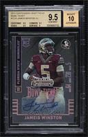 Autographs - Jameis Winston (Red Jersey, SEC 64) [BGS 9.5 GEM MI…