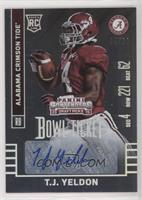 Autographs - T.J. Yeldon (SEC 4) #/99