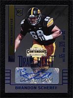 Autographs - Brandon Scherff