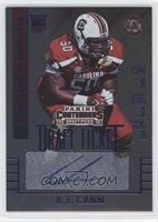 Autographs - A.J. Cann