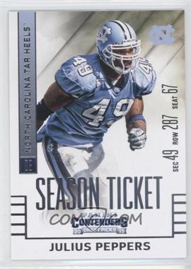 2015 Panini Contenders Draft Picks - [Base] - National Convention Embossing #56 - Julius Peppers /5