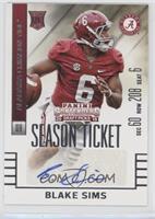 Autographs - Blake Sims (SEC 60)