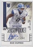 Autographs - Bud Dupree (White Jersey, SEC 64)