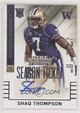 2015 Panini Contenders Draft Picks - [Base] #141.1 - Autographs - Shaq Thompson (SEC 61)