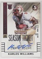 Autographs - Karlos Williams