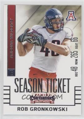 2015 Panini Contenders Draft Picks - [Base] #87 - Rob Gronkowski