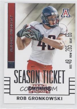 2015 Panini Contenders Draft Picks - [Base] #87 - Rob Gronkowski