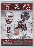 Nick Foles, Rob Gronkowski