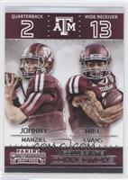 Mike Evans, Johnny Manziel