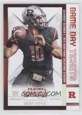 2015 Panini Contenders Draft Picks - Game Day Tickets #54 - Gary Nova