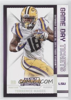 2015 Panini Contenders Draft Picks - Game Day Tickets #94 - Terrence Magee