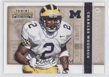 2015 Panini Contenders Draft Picks - Old School Colors #11 - Charles Woodson