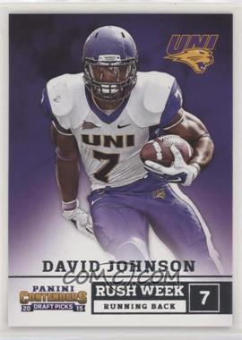 2015 Panini Contenders Draft Picks - Rush Week #16 - David Johnson