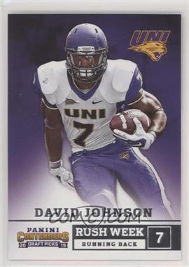 2015 Panini Contenders Draft Picks - Rush Week #16 - David Johnson