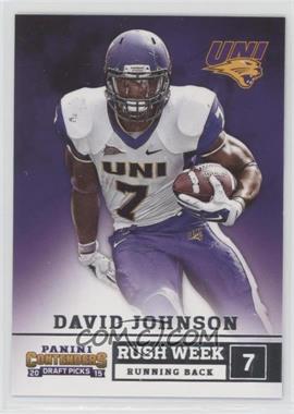 2015 Panini Contenders Draft Picks - Rush Week #16 - David Johnson