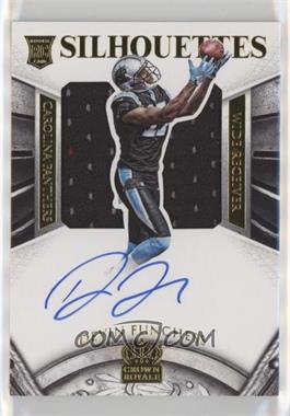 2015 Panini Crown Royale - [Base] - Gold Signatures #211 - Rookie Silhouettes - Devin Funchess /49