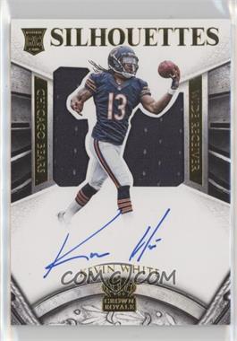 2015 Panini Crown Royale - [Base] - Gold Signatures #223 - Rookie Silhouettes - Kevin White /49