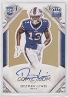 Rookie Signature - Dezmin Lewis #/49