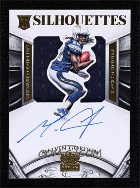 2015 Panini Crown Royale - [Base] - Gold #228 - Rookie Silhouettes - Melvin Gordon /49