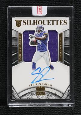 2015 Panini Crown Royale - [Base] - Gold #235 - Rookie Silhouettes - Stefon Diggs /49 [Uncirculated]