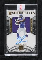 Rookie Silhouettes - Stefon Diggs [Uncirculated] #/49