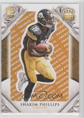 2015 Panini Crown Royale - [Base] - Premier Date #106 - Rookie - Shakim Phillips /15