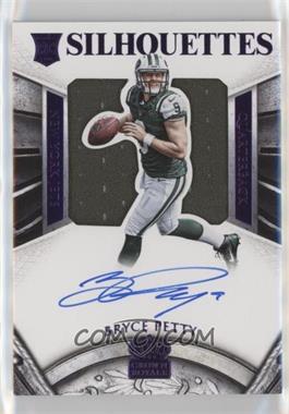 2015 Panini Crown Royale - [Base] - Purple Signatures #205 - Rookie Silhouettes - Bryce Petty /25