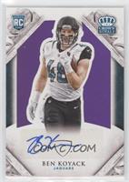 Rookie Signature - Ben Koyack #/25