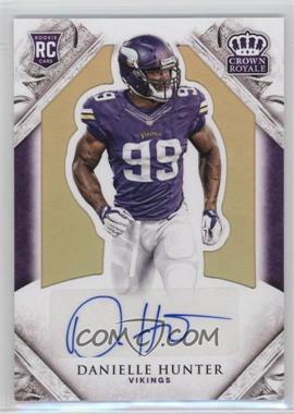 2015 Panini Crown Royale - [Base] - Retail Bronze #159 - Rookie Signature - Danielle Hunter /199