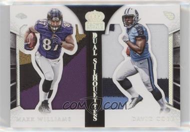 2015 Panini Crown Royale - Dual Silhouettes - Silver #DS-MWDC - Maxx Williams, David Cobb /10