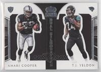 Amari Cooper, T.J. Yeldon [EX to NM] #/99