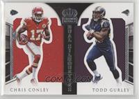 Chris Conley, Todd Gurley #/99