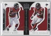 Justin Hardy, Tevin Coleman #/99