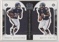 Jeremy Langford, Kevin White #/99