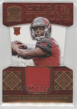 2015 Panini Crown Royale - Heirs to the Throne Die-Cuts - Bronze #HT-JW - Jameis Winston /99