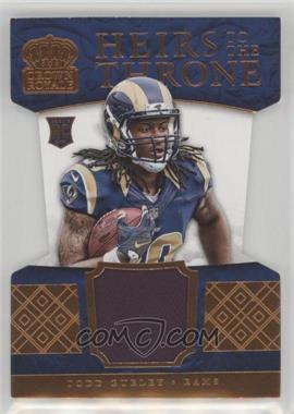 2015 Panini Crown Royale - Heirs to the Throne Die-Cuts - Bronze #HT-TG - Todd Gurley /99
