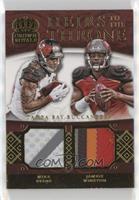 Mike Evans, Jameis Winston #/25