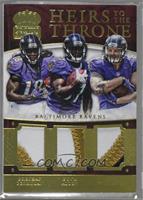 Breshad Perriman, Buck Allen, Maxx Williams [Noted] #/25